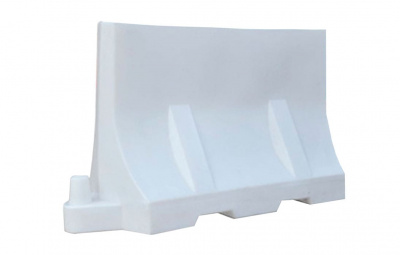 Водоналивной барьер дорожный 1200, белый