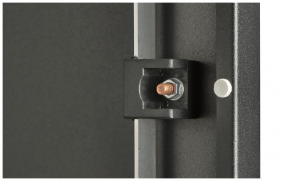 Шкаф телекоммуникационный напольный 19", 33U(600x1000), ШТ-НП-М-33U-600-1000-М-Ч, передняя дверь металл, черный ССД