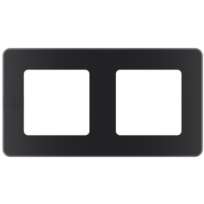 Рамка 2-м Inspiria антрацит Leg 673943