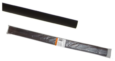 Термоусаживаемая трубка ТУТнг 2/1 черная по 1м (200 м/упак) TDM