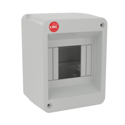 Щиток 4 мод. настен. ral 7035 без дверцы DKC 82004