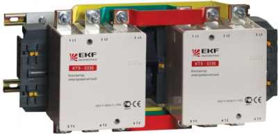 Контактор КТЭ реверсивный 115А 380В 2NO EKF PROxima