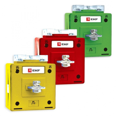 Трансформатор тока ТТЭ-А-10/5А класс точности 0,5 (color) EKF PROxima