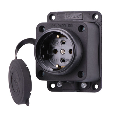 Колодка одинарная с заглушкой 1х16А, IP44