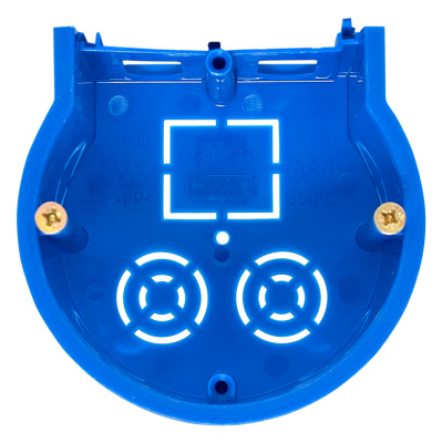 Коробка установочная сборная оконечная КМТ-010-4005 для твердых стен (71х45) с саморезами EKF