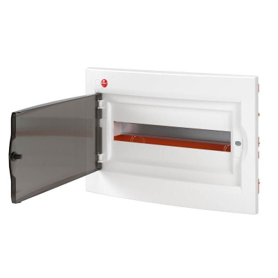 Бокс СП IP41 18м бел/дым. двер. клемм. DKC 81718