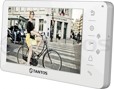 Видеодомофон формата AHD серии Classic  Tantos Amelie (White) HD