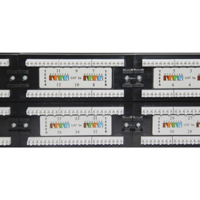 Патч-Панель 19", 2U, 48 портов, САТ5е