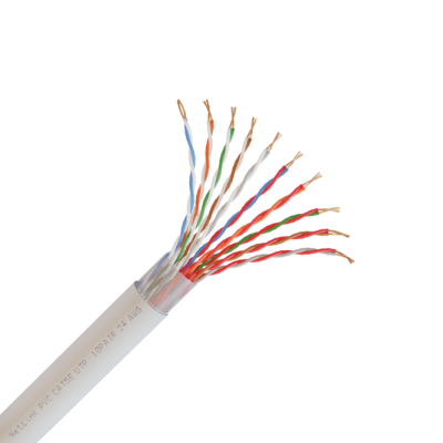 Кабель NetLink NL-CU UTP 10PR 24AWG CAT5 белый внутренний