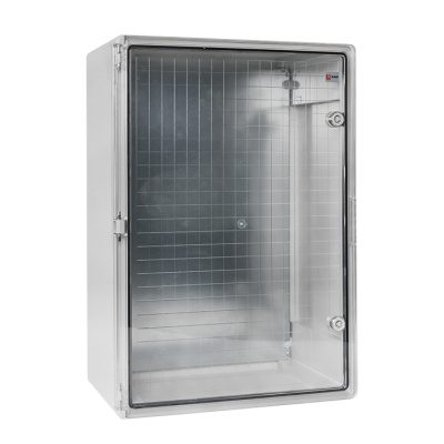 Щит пластиковый с монтажной платой прозр, дверь 700х500х250 мм IP65 EKF PROxima