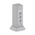 Мини-колонна 0.35м алюм. сер. метал. RAL 9006 DKC 19534 Мини-колонна 0.35м алюм. сер. метал. RAL 9006 DKC 19534