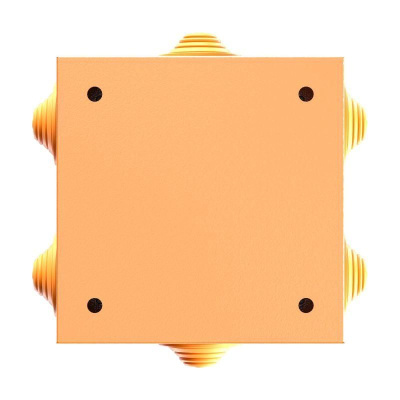 Коробка ответвительная FS 150х150х80мм 5р 450В 10А 6кв.мм с каб. вводами и клеммн. IP55 сталь. DKC FSB31506