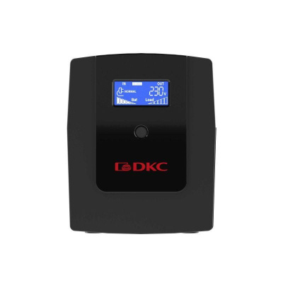 Источник бесперебойного питания ИБП Info LCD 1500В.А Schuko (3) USB + RJ45 DKC INFOLCD1500S