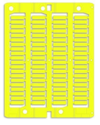 Маркировка для провода жесткая для трубочек 4х15мм желт. (уп.2000шт) DKC NUT15Y