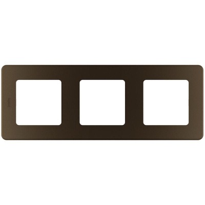 Рамка 3-м Inspiria бронз. Leg 673959