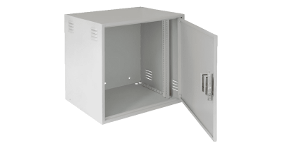 Шкаф антивандальный Netlan 12U EC-WS-126045-GY, 600х605х450мм, серый