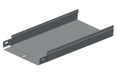 Лоток глухой НВЛГ (0,55) , Н80 мм, 3 метра.