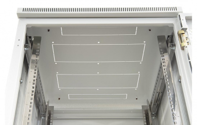 Шкаф телекоммуникационный напольный 19",18U(600x600), ШТ-НП-18U-600-600-С, передняя дверь стекло ССД