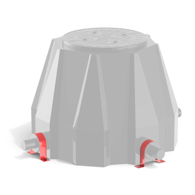 Крепление для фиксации колодца КН 780