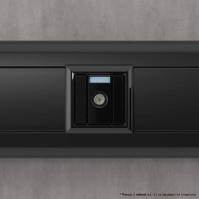 Розетка телевизионная проходная TV 1мод. Avanti "Черный квадрат" 16А DKC 4402511