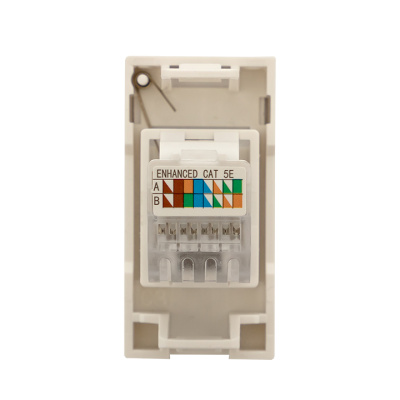 Розетка RJ45 кат, 5e, 1 модуль EKF