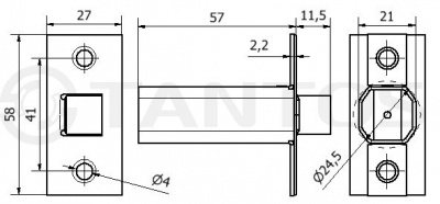 Замок Tantos TS-EML300
