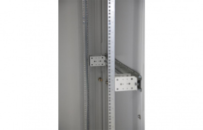 Шкаф телекоммуникационный напольный 19",33U(800x1000), ШТ-НП-33U-800-1000-П, передняя дверь перфорированная ССД