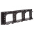 Рамка-суппорт 6мод. Avanti для In-liner Front черн. DKC 4402916 Рамка-суппорт 6мод. Avanti для In-liner Front черн. DKC 4402916