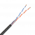 Кабель UTP 2PR 24AWG CAT5 305м. черный внешний