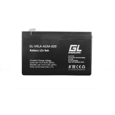 Аккумуляторная батарея GIGALINK GL-VRLA-AGM-009, VRLA, 12В / 9Ач