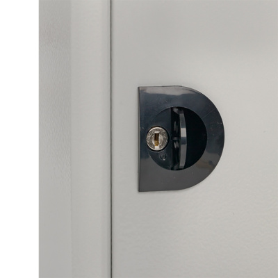 Щит распред, навесной ЩРН-36 пласт, замок (480х300х120) IP31 EKF PROxima